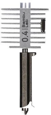 Hotend with stainless steel nozzle for