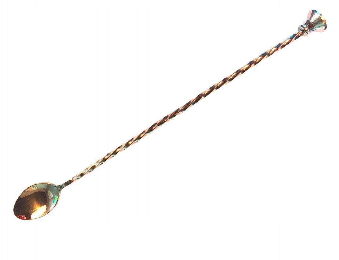 Bartender`s spoon with muddler 30 cm