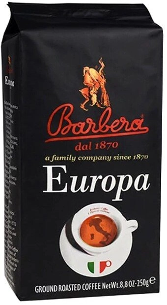 Barbera Europa filter coffee 250 g