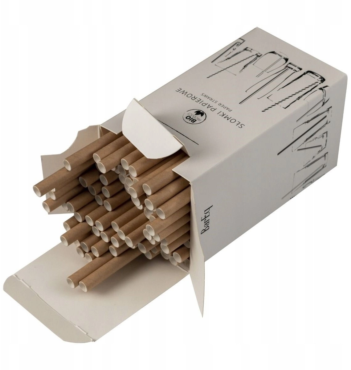 Bareq Straws 8x250 (pack of 100)