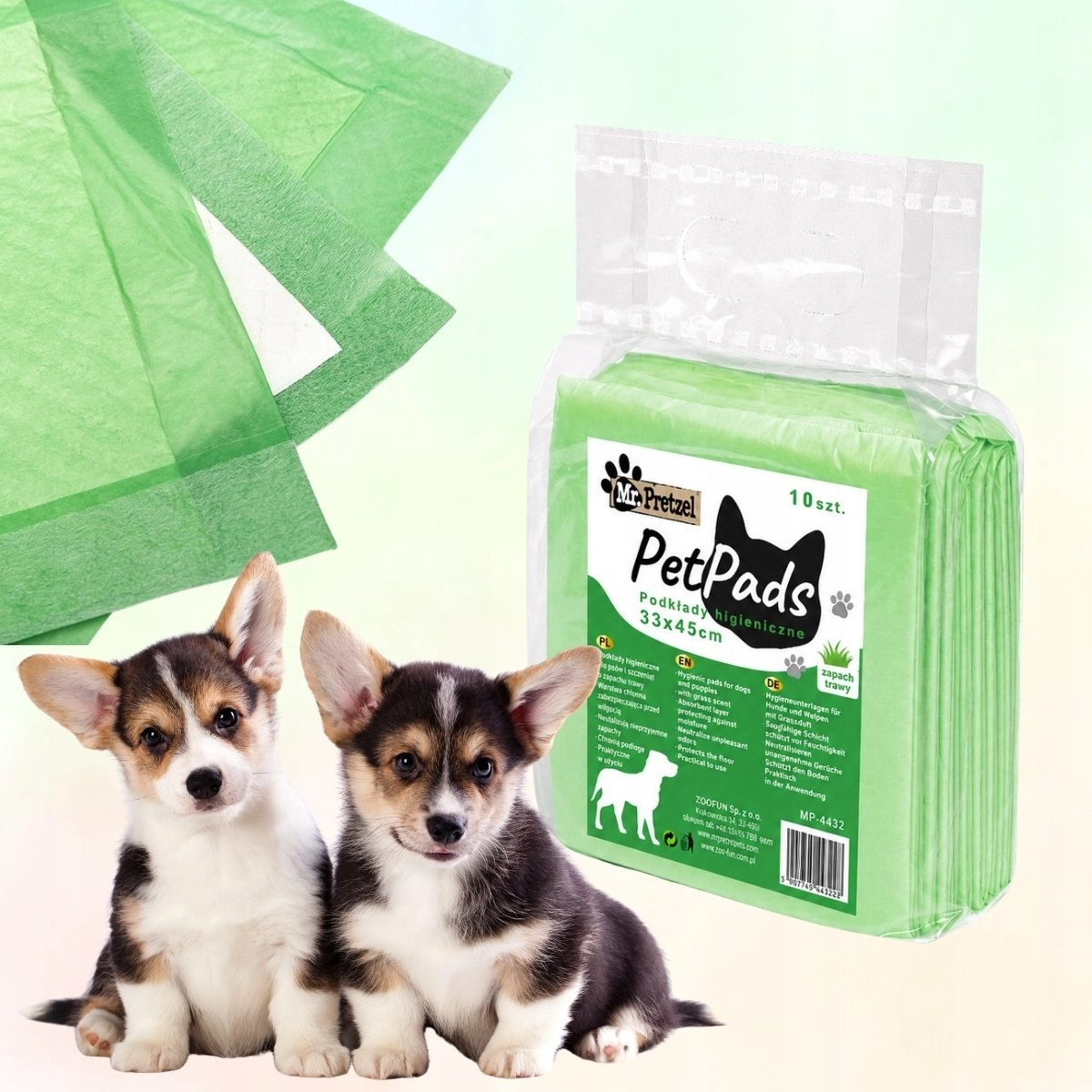 Mr. Pretzel Grass scent foundation 33x45cm