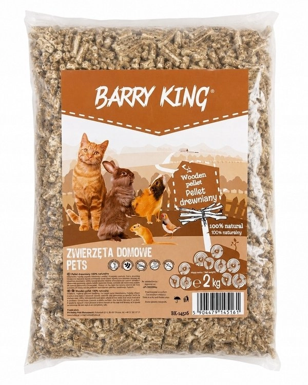 BarryKing Wood pellets for pets 2kg