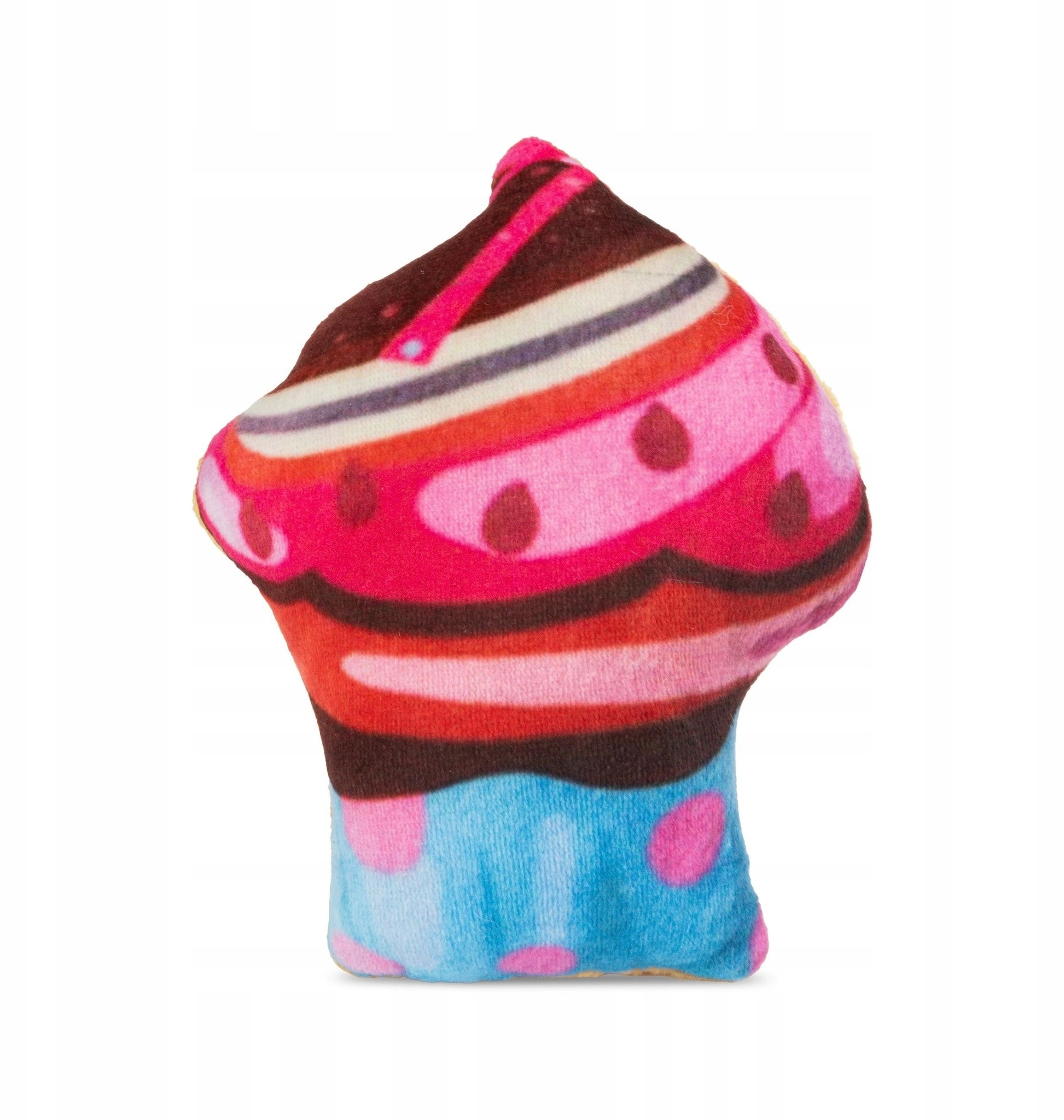Toy  for a dog  chocolate cupcake