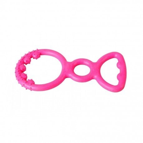 Dog teether toy  pink teether  TPR