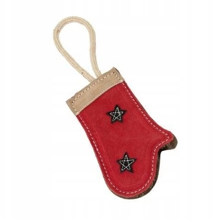 Barry King Dog Toy  Leather Christmas