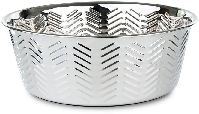 Bowl with a leaf motif and