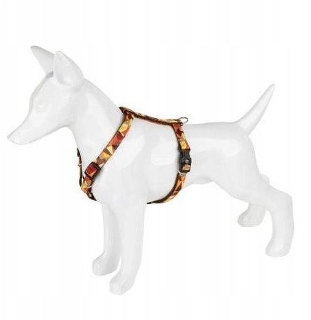 Dog harness autumn pattern tape 20MM/50-80CM