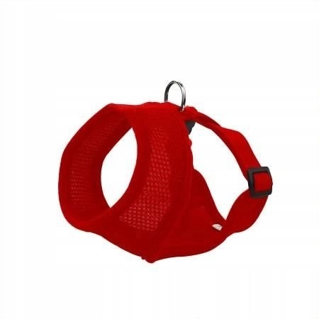 Harness  for a dog  red  mesh