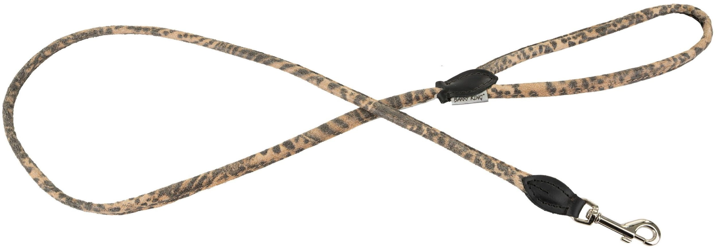 Smycz dla psa  wzór  CHEETAH   okrągła