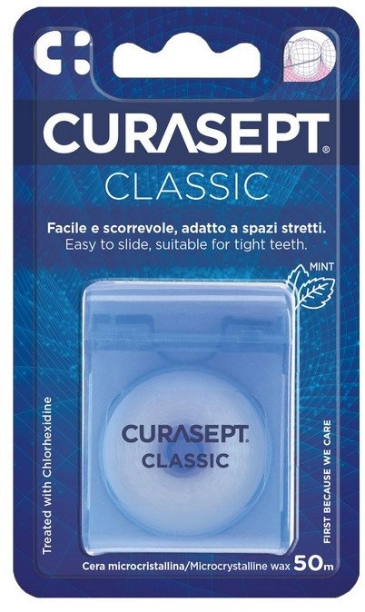 CURASEPT NIĆ-CLASSIC woskowana 50m 15032121 8056746070489