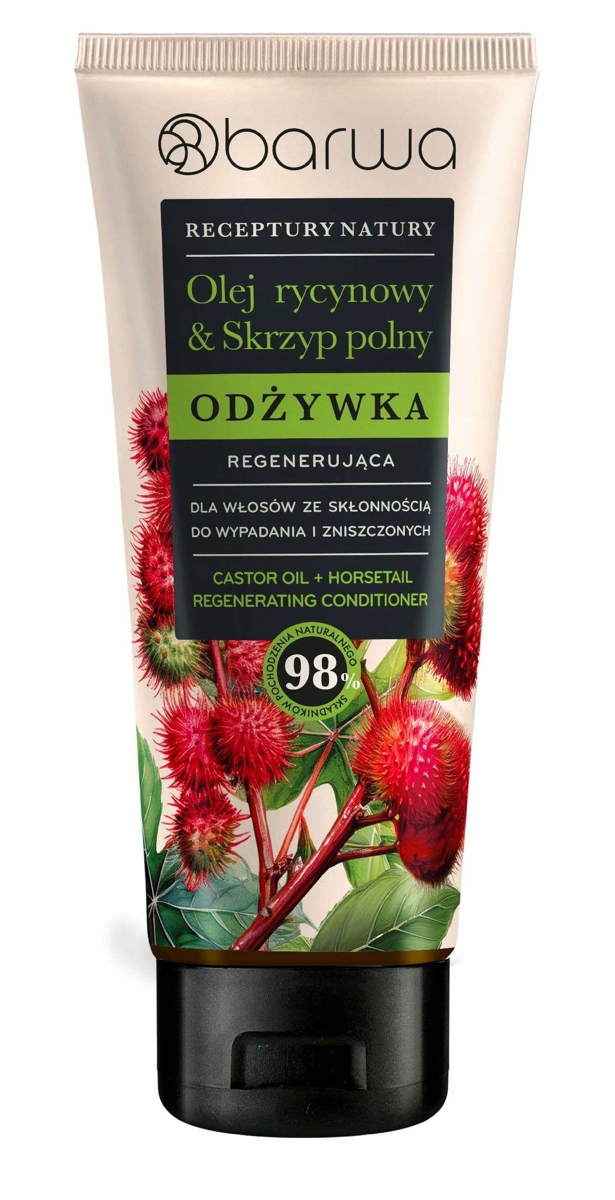 BARWA NATURALNA ODŻYWKA OL.RYCYNOWY 487303