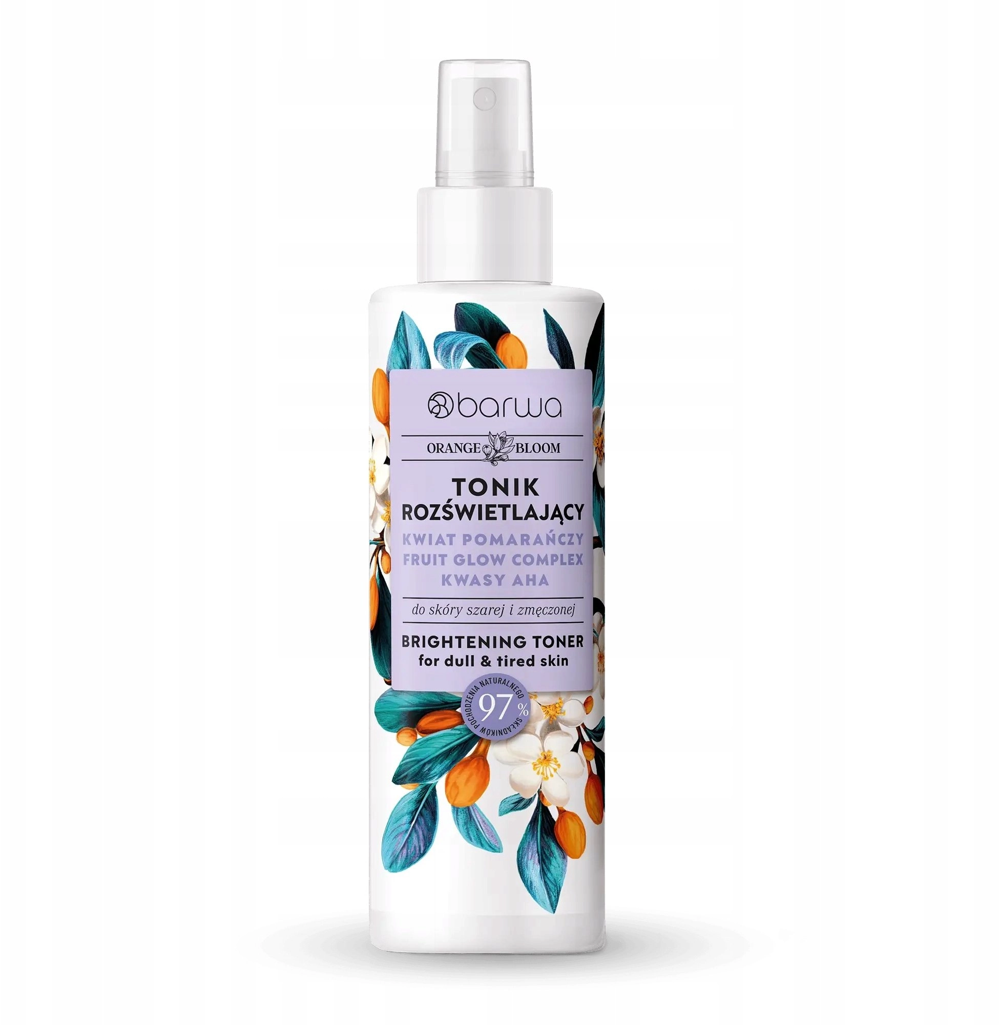 BARWA ORANGE BLOOM Illuminating tonic. Orange