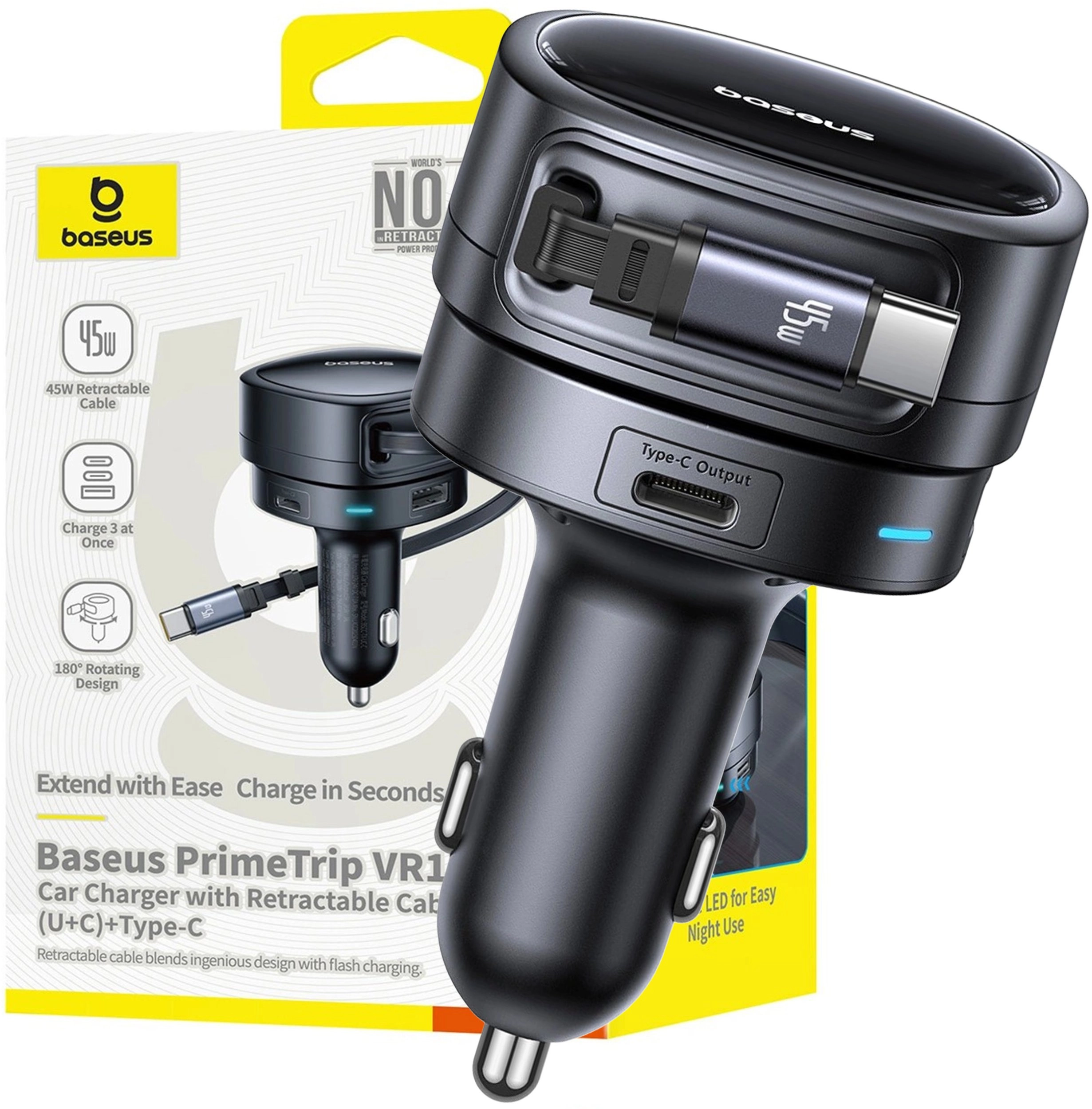 Baseus PrimeTrip VR1 60W USB-A USB-C