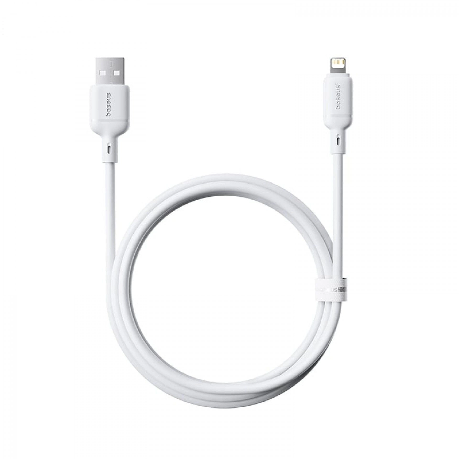 Baseus Rychlonabíjecí kabel Silky USB/Lightning 1m