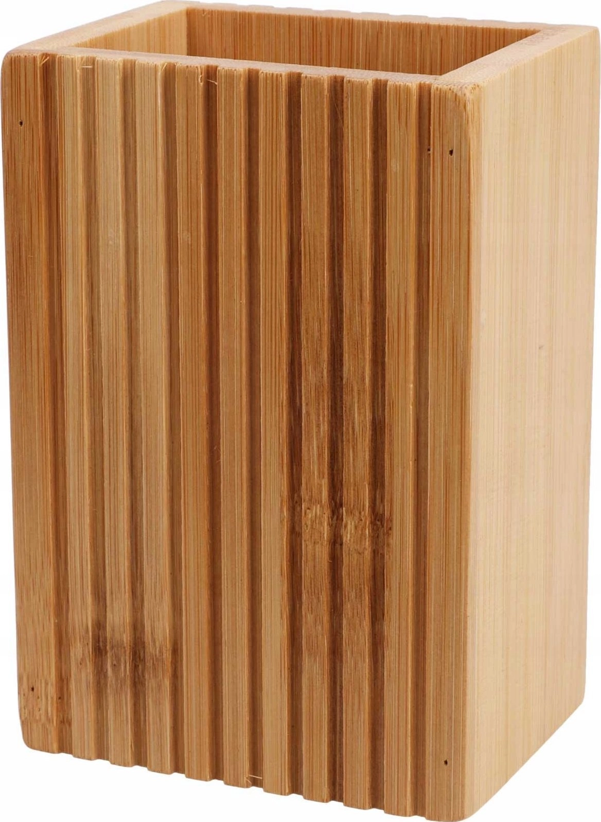 Bamboo toothbrush cup  9 x 7