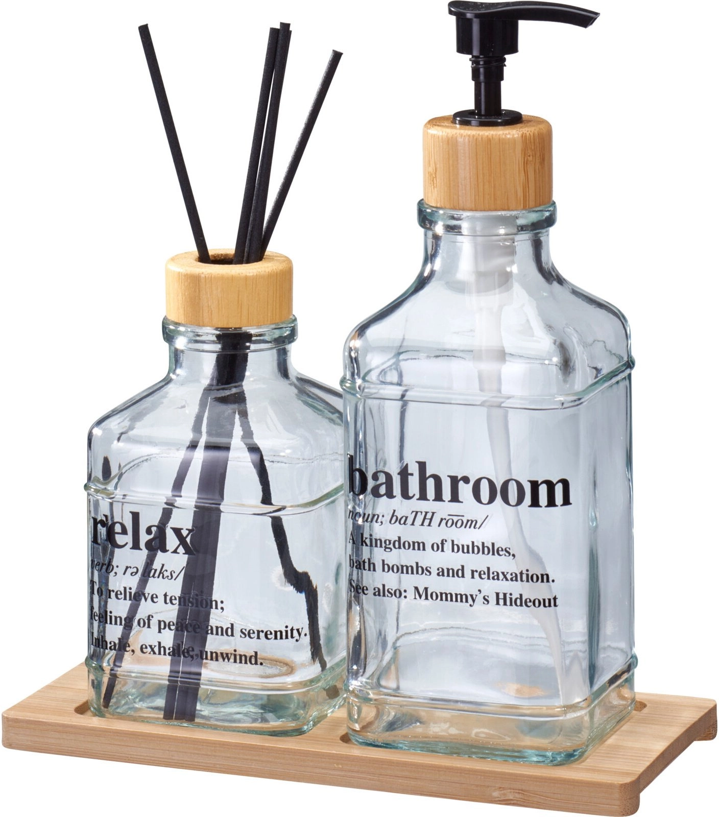 Aroma diffuser sticks + container for