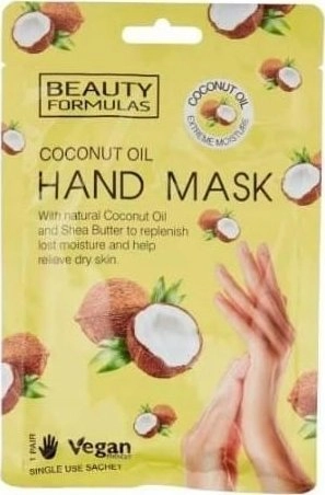 BEAUTY FORMULAS_Hand Mask regenerating Coconut Oil