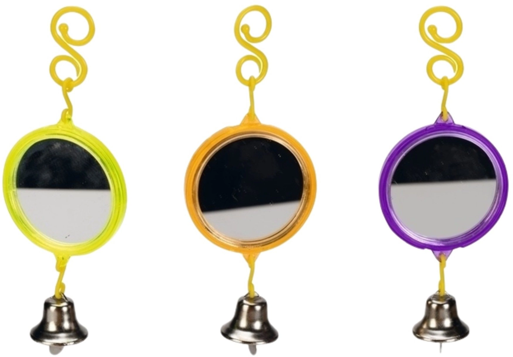 BEEZTEES BIRDS TOY MIRROR WITH BELL