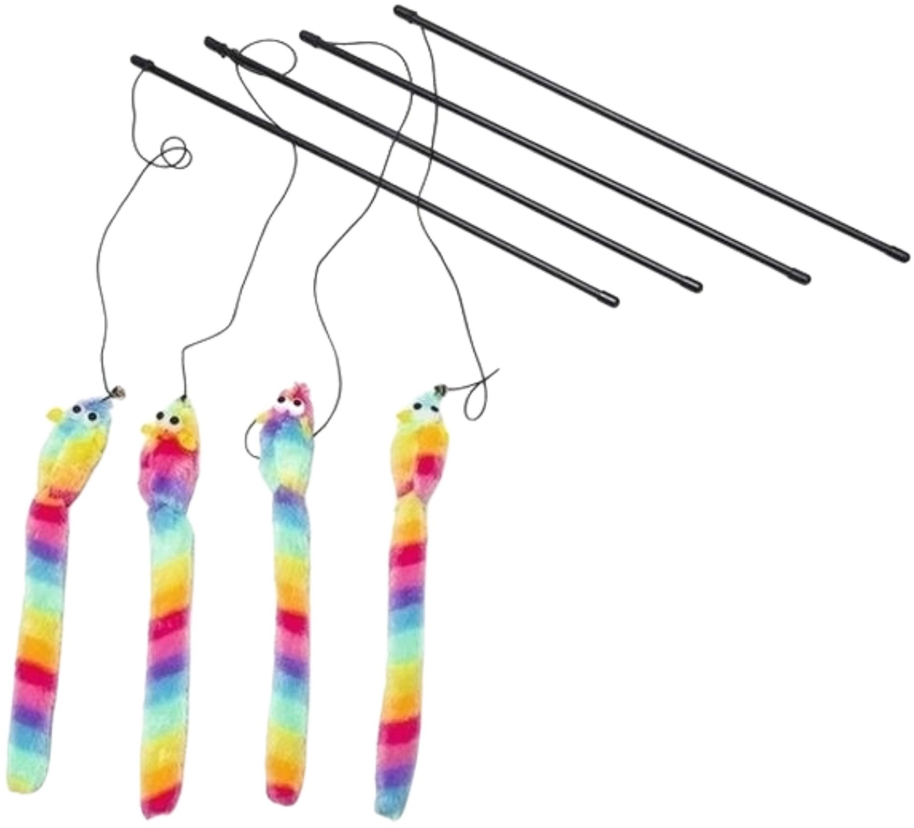 Beeztees BEEZTEES CAT TOY FISHING ROD