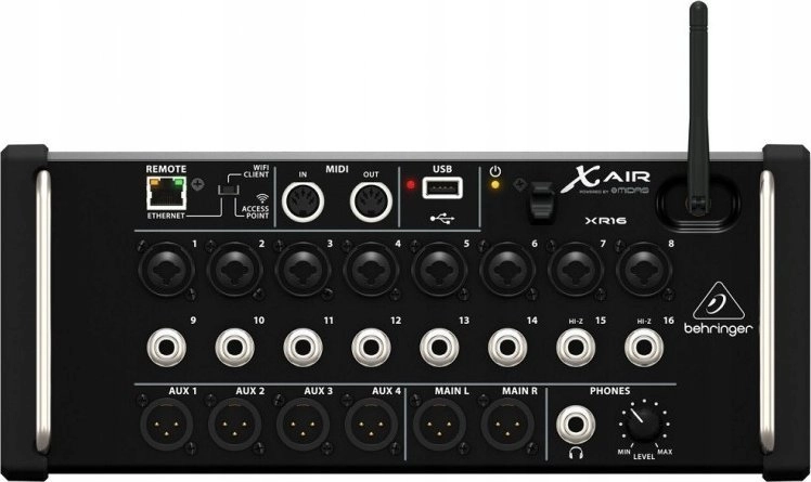 Behringer XR16 Digital Mixer 000-BI701-00010 4033653070362