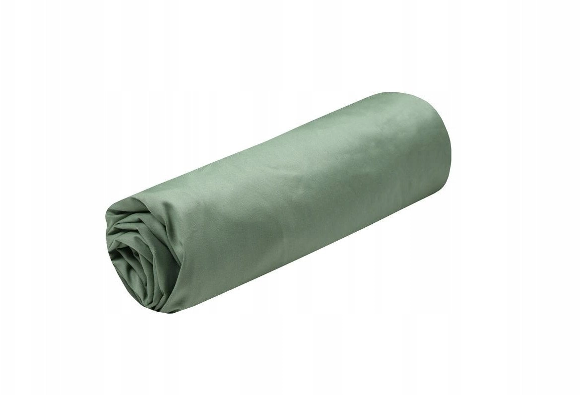 Cotton fitted sheet green ELYSEE 14948963