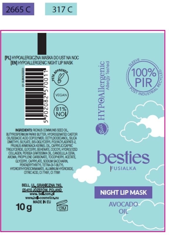BELL Hypo Night Lip Mask 01