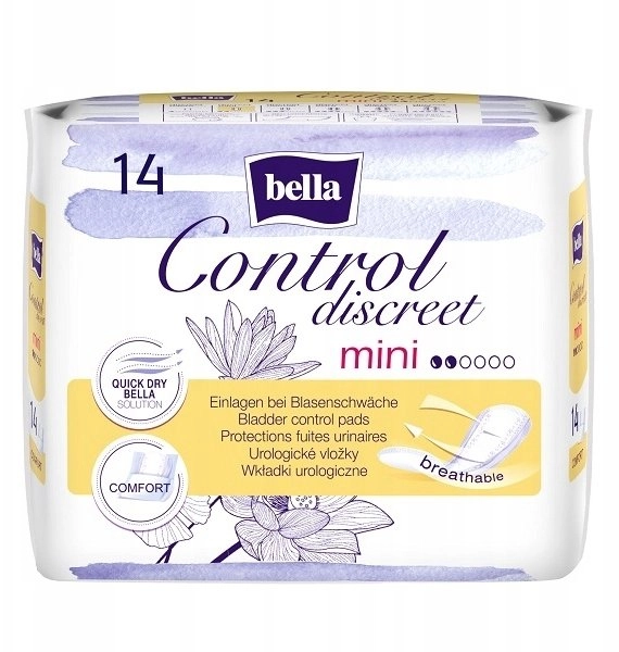 BELLA Control Discreet Mini Wkładki urologiczne