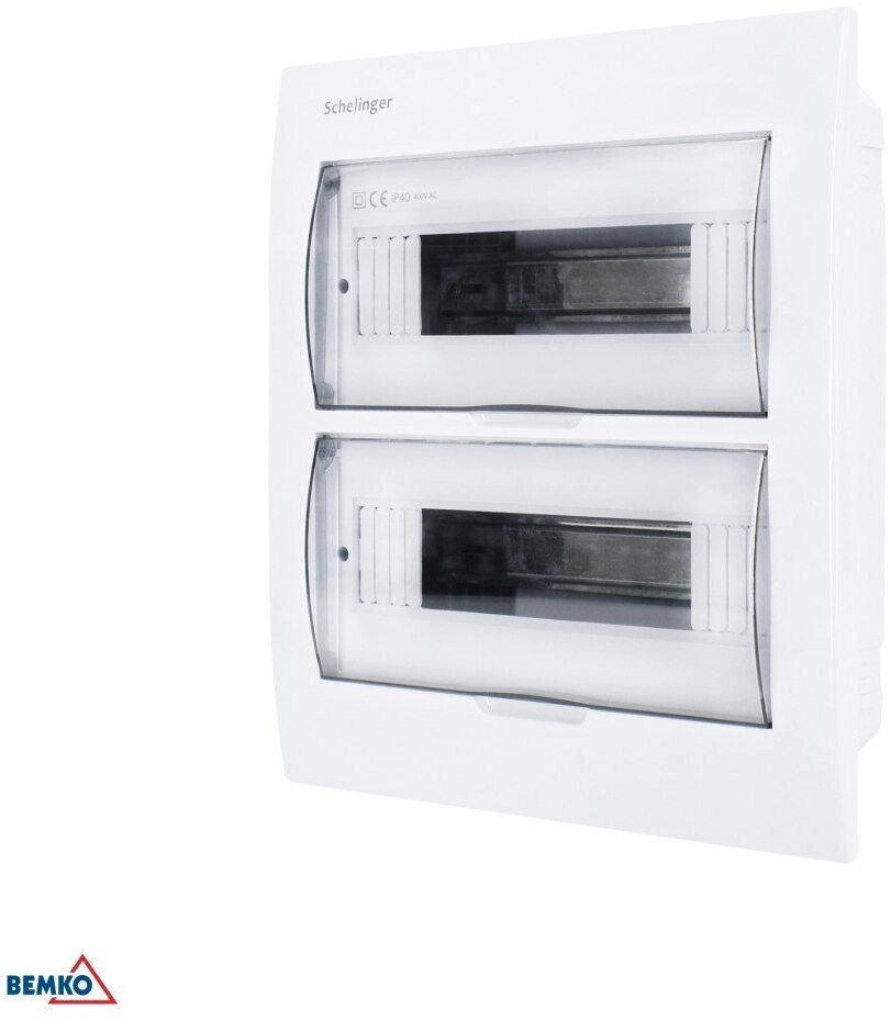 Bemko Schelinger flush-mounted switchgear IP40 terminals
