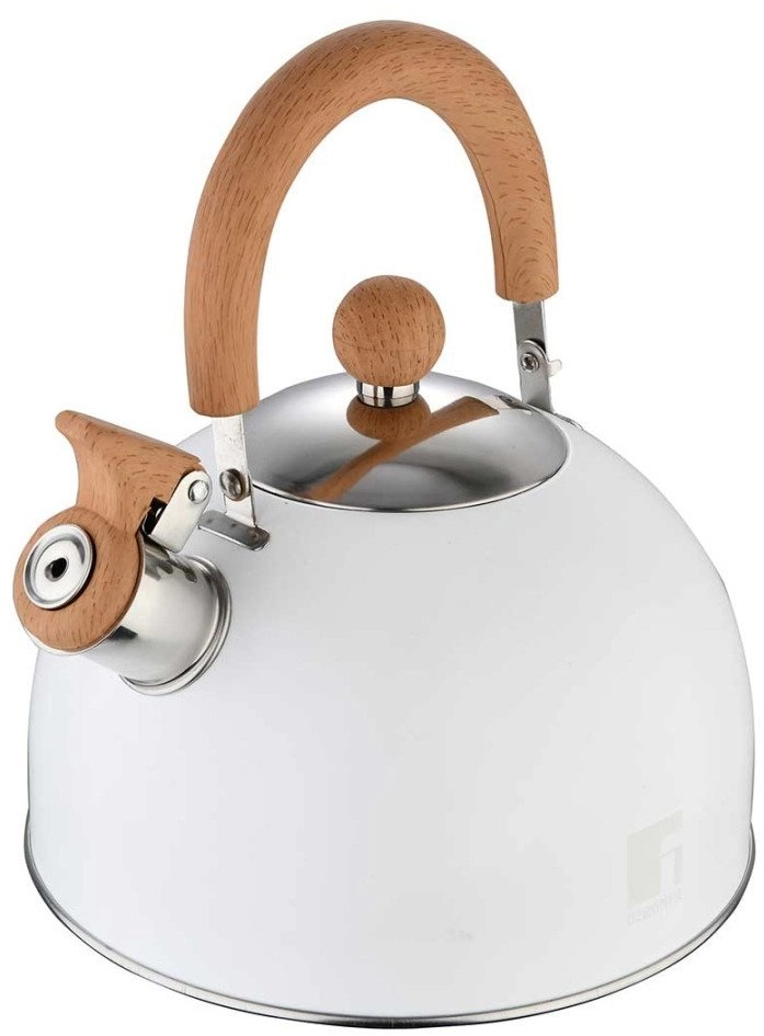 Steel kettle with whistle 2.3l