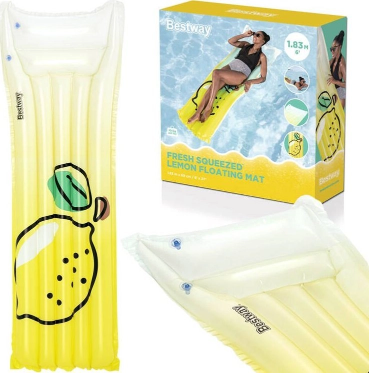 Bestway Inflatable Water Mattress LEMON 183