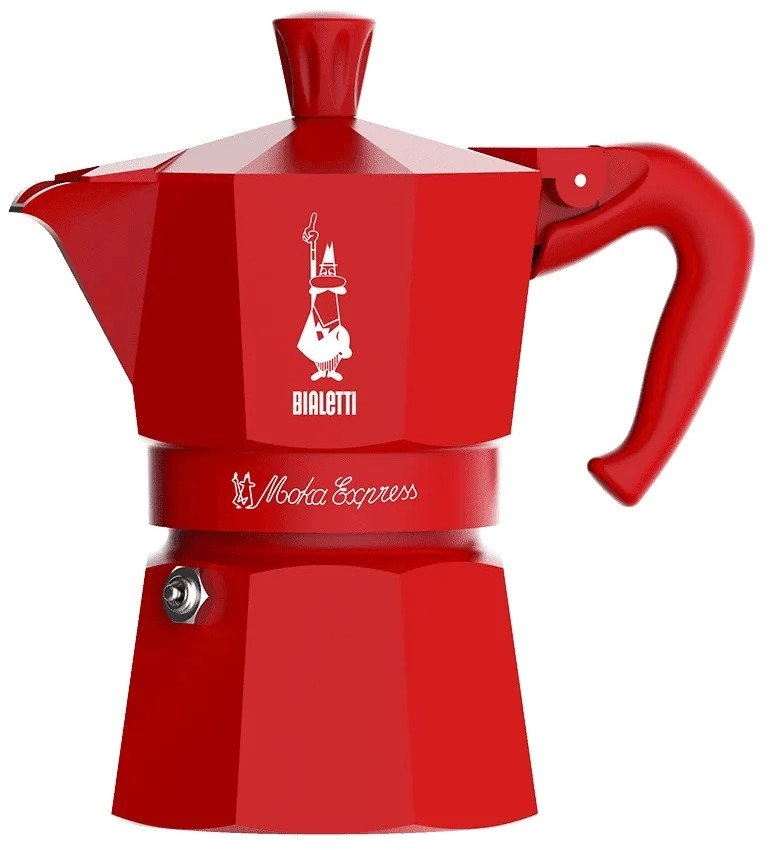 Bialetti Moka Express 1TZ rot Joyful