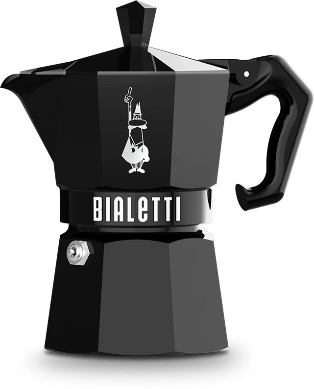 Bialetti Moka Exclusive  Moka pot  Black