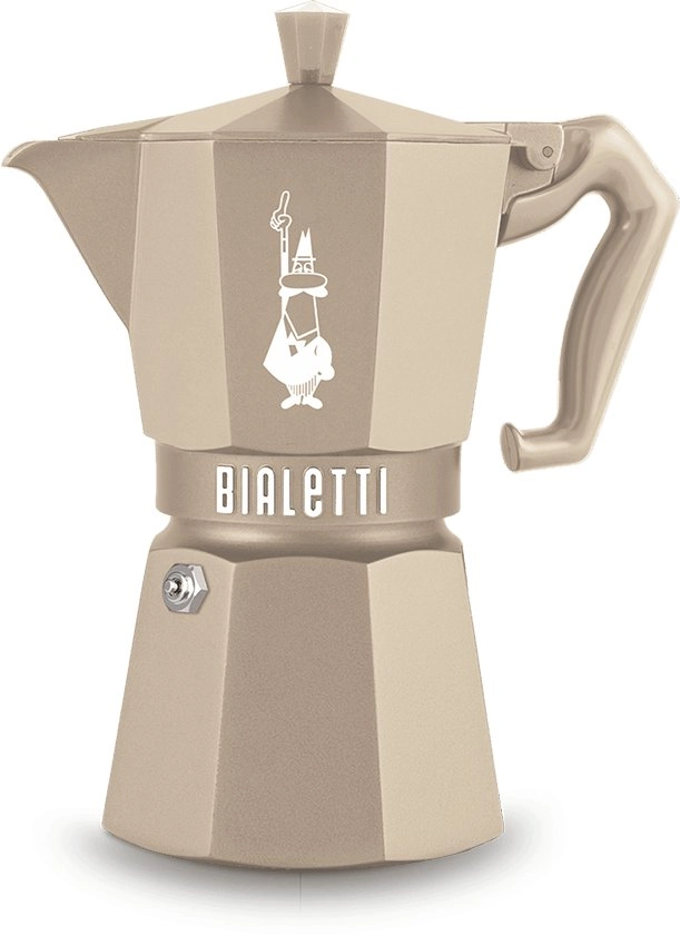 Bialetti MOKA EXCLUSIVE 6TZ Induction sand