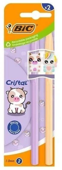 Cristal Figurine ballpoint pen 1mm blue
