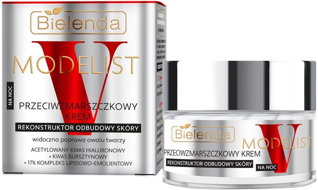 Bielenda V-Modelist Anti-wrinkle night face cream