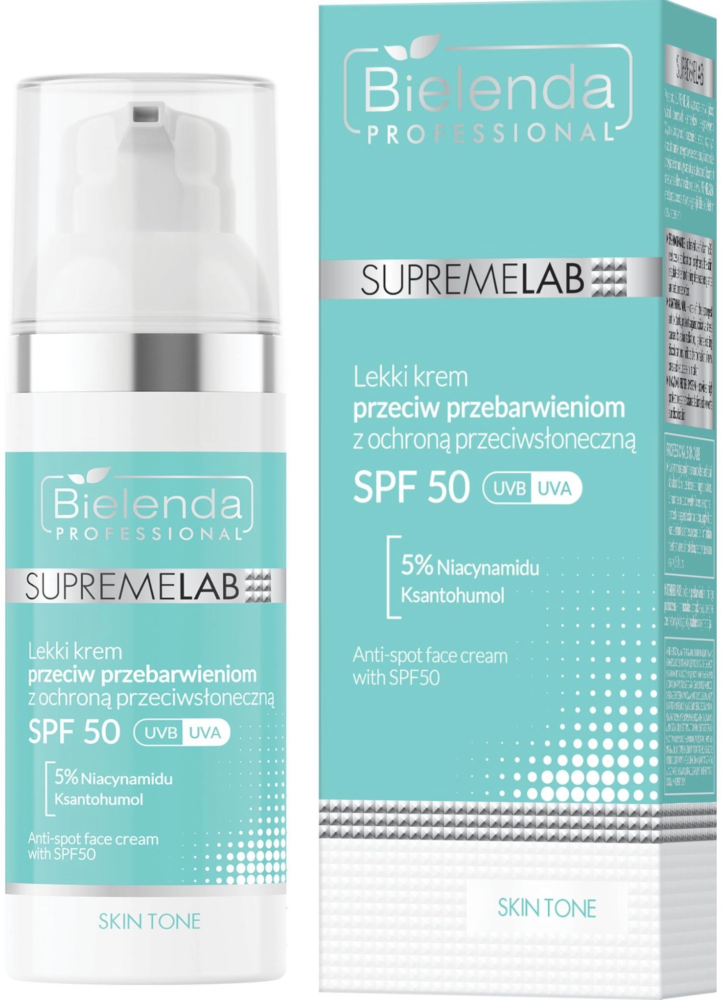 Bielenda Supremelab Anti-spot cream with SPF50