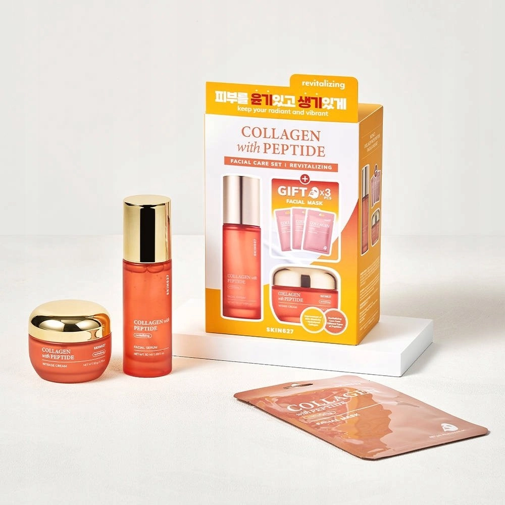 Bielenda SKIN627_SET Collagen With Peptide face