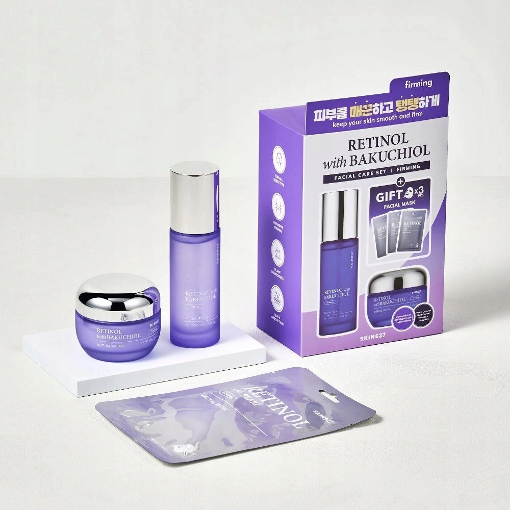Bielenda SKIN627_SET Retinol With Bakuchiol face
