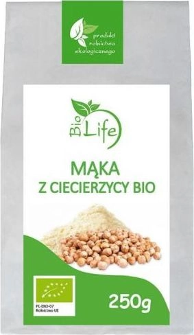 BIO LIFE Mąka z ciecierzycy 250g