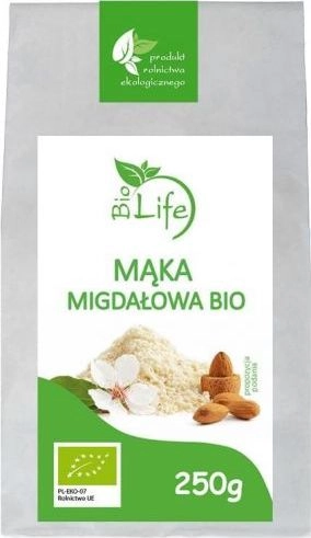 BIO LIFE Mąka migdałowa 250g EKO