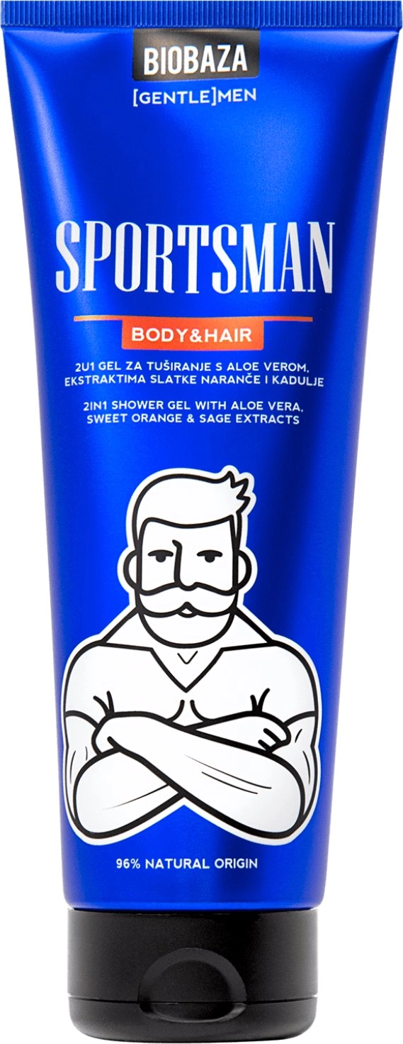 Biobaza Sportsman Citrus Aromatic Shower Gel