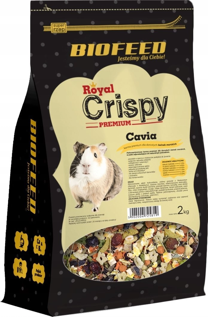 BIOFEED Royal Crispy Premium Cavia -