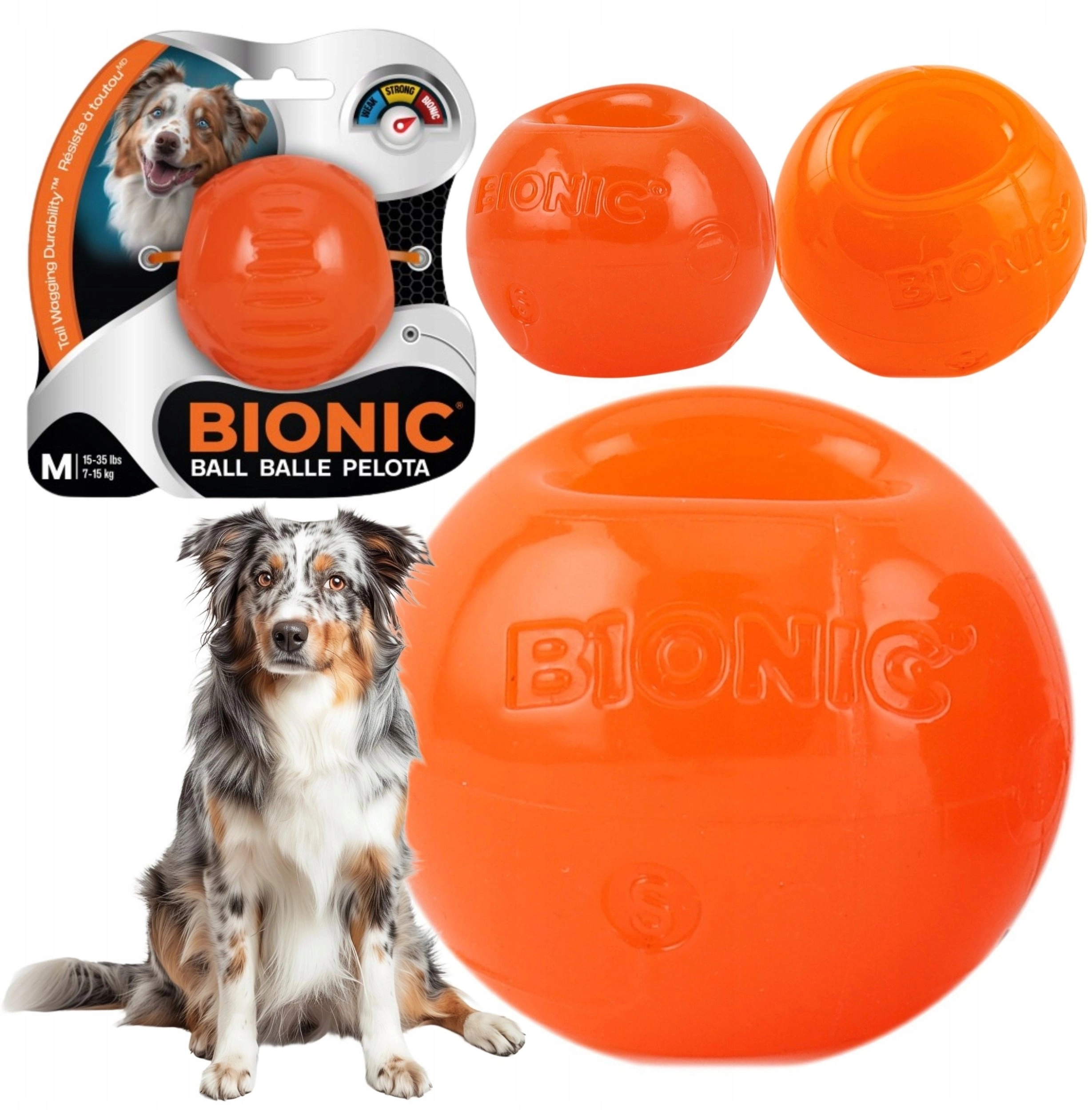 BIONIC Ball  teether  for dogs  M
