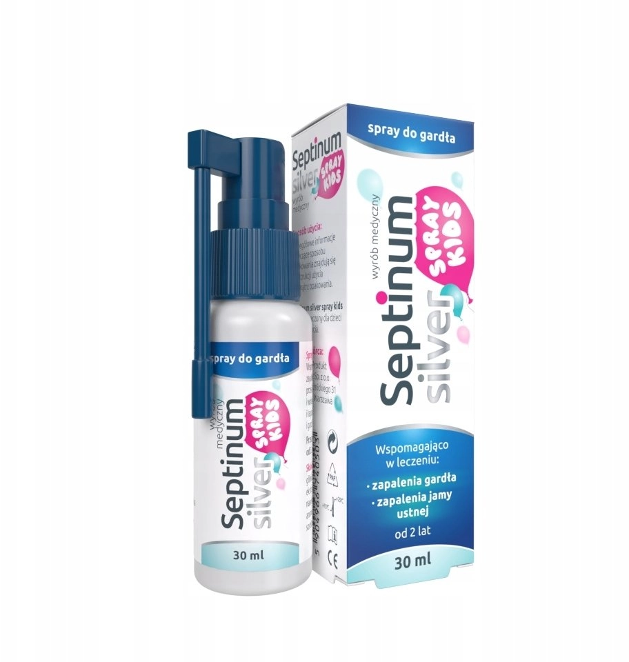 SEPTINUM_Silver Kids spray do gardła 30ml
