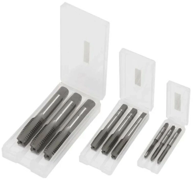 Set of 3-piece taps. (M8x1.25)