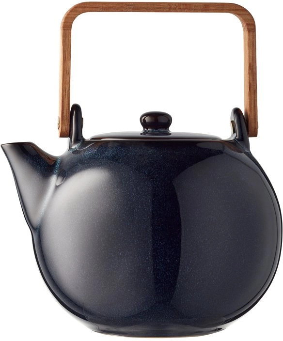 Bitz Stoneware jug with strainer 1