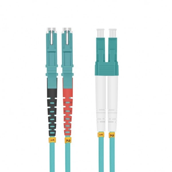 Helos LWL Patchkabel OM3 Duplex E2000