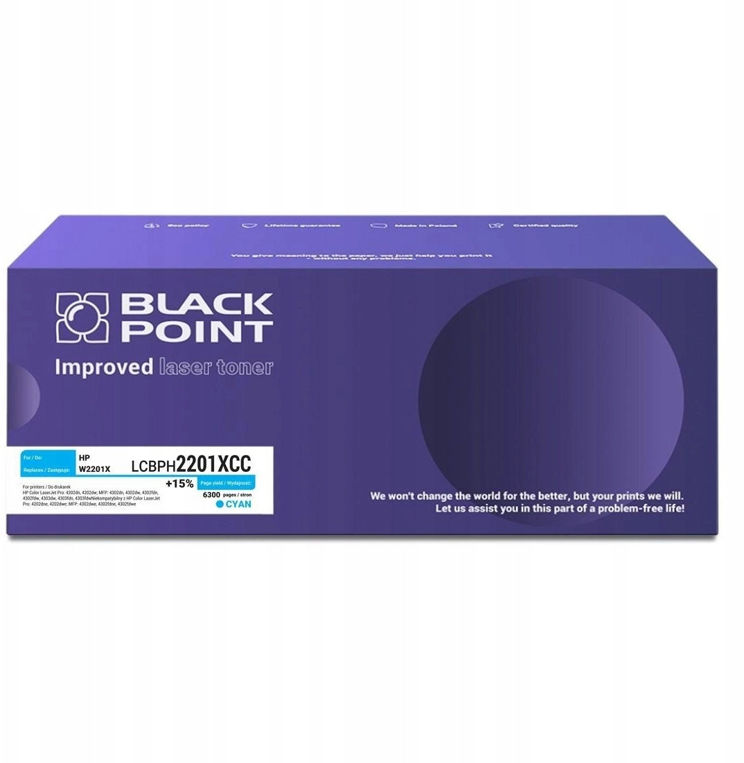 [LCBPH2201XCC] Toner Black Point Color (HP