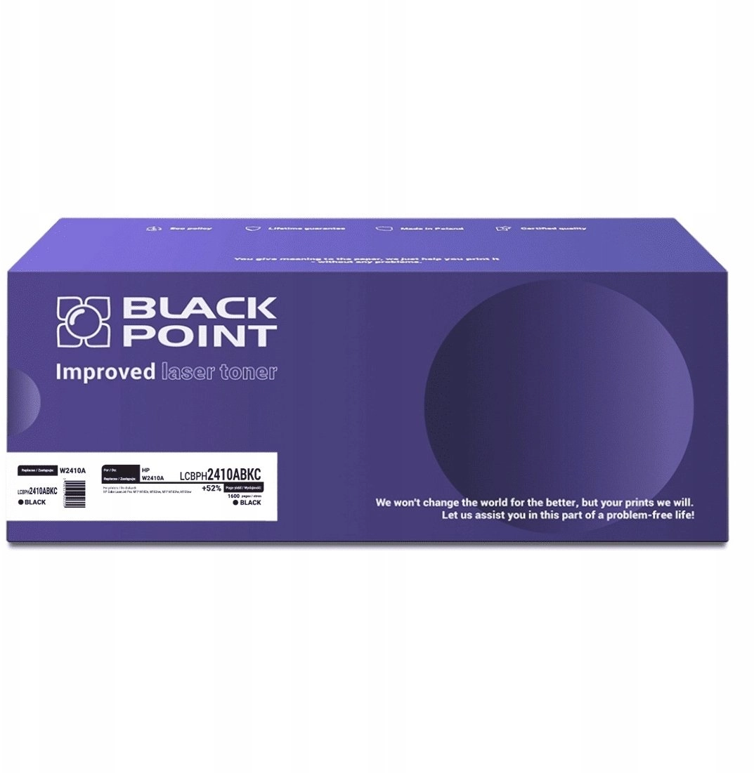 [LCBPH2410ABKC] Toner Black Point Color (HP