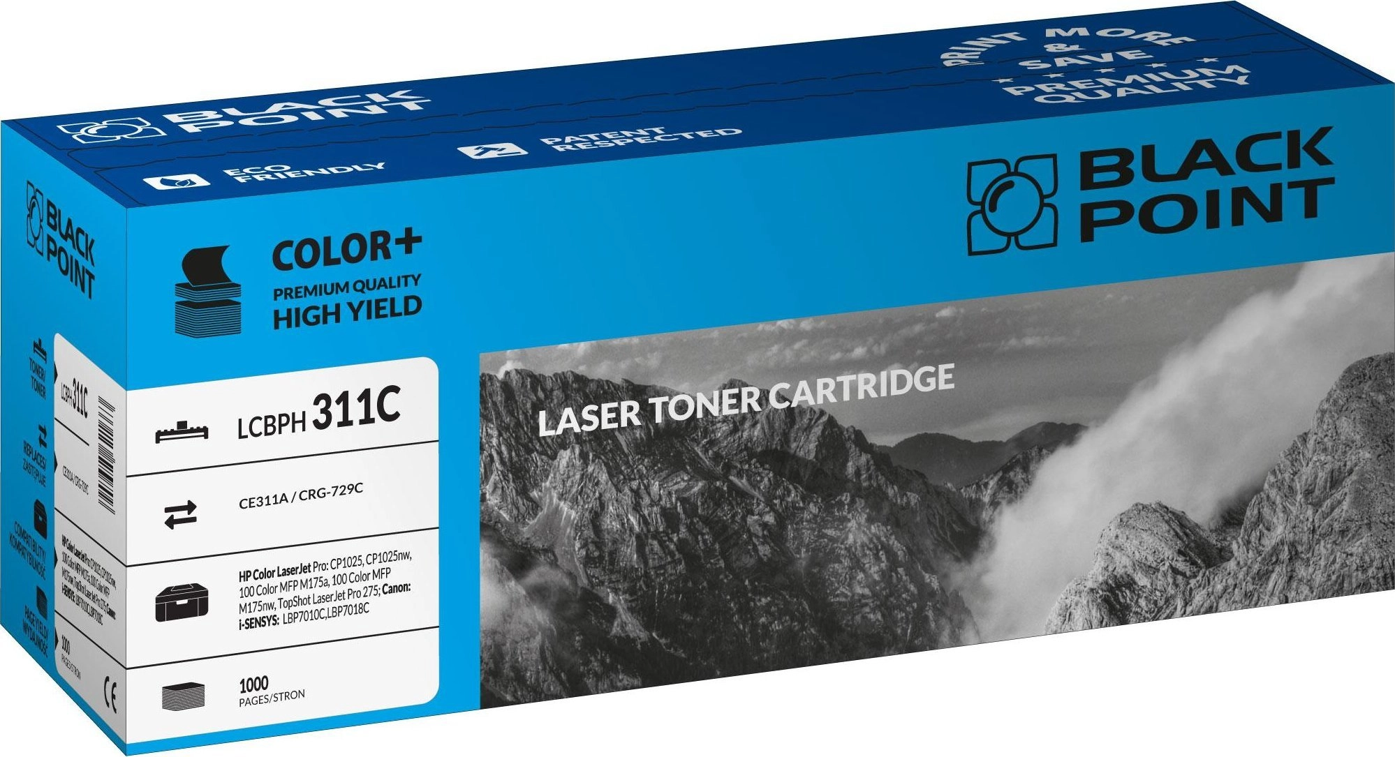 Toner Black Point LCBPH311C Cyan Zamiennik